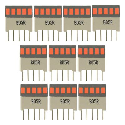 10pcs LED Red Bargraph 5 Segment LED Display 5 LED Bar Display