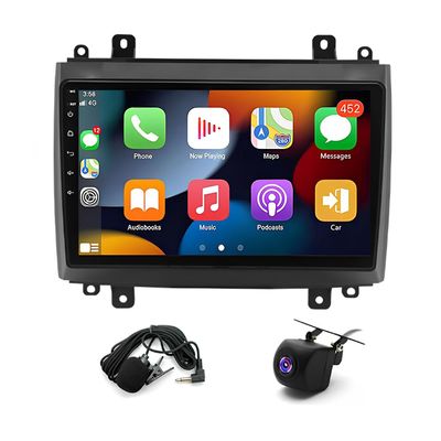 10 inch Double Din Car Stereo Radio for Cadillac CTS 2003 2004 2005 2006 2007, 4+64G for Cadillac SRX 2004-2008 with Wireless Carplay Android Auto Car Radio GPS WiFi Bluetooth FM RDS AHD Backup Camera