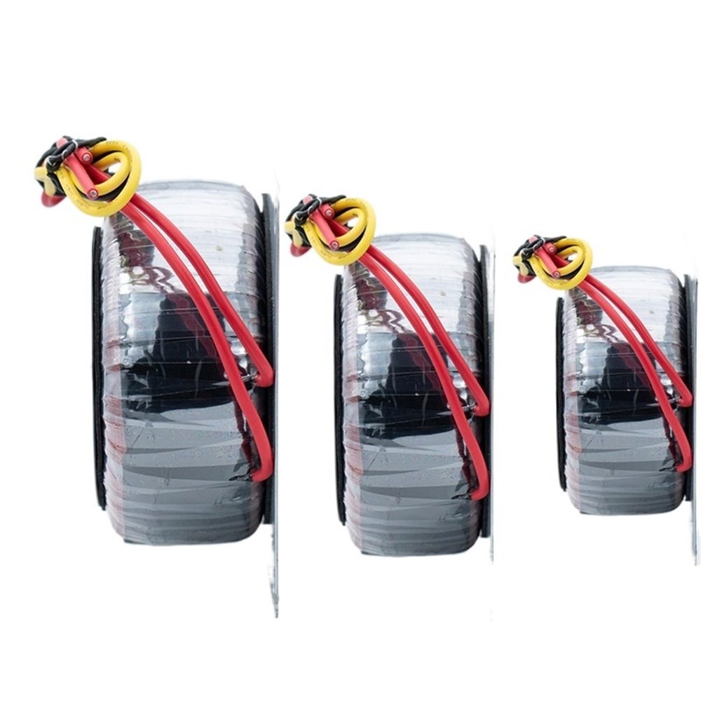1PCS 100W toroidal Transformer 100VA 220V to 24V 26V12V AC Ring Bull Interference-Free Power Amplifier(Dual 9V)
