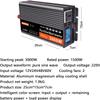 3000W 4000W 5000W 6000W (Peak) Pure Sine Wave Power Inverter, Intelligent Inverter 12V/24V/48V/60V DC to 220V~240V AC Converter with LCD Display, AC Outlets,for RV Truck Camping-12V view 2