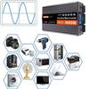 3000W 4000W 5000W 6000W (Peak) Pure Sine Wave Power Inverter, Intelligent Inverter 12V/24V/48V/60V DC to 220V~240V AC Converter with LCD Display, AC Outlets,for RV Truck Camping-12V view 4
