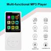 128GB MP3 Player with Bluetooth 5.2, Portable White Music Player for Kids with Built-in HD Speaker, FM Radio, Voice Recorder, Earphones Included view 2