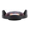 72mm Fisheye Lens 0.3X, HD Wide Angle Fisheye Lens with Hood Replacement for Camcorders, Long Depth of Field view 4