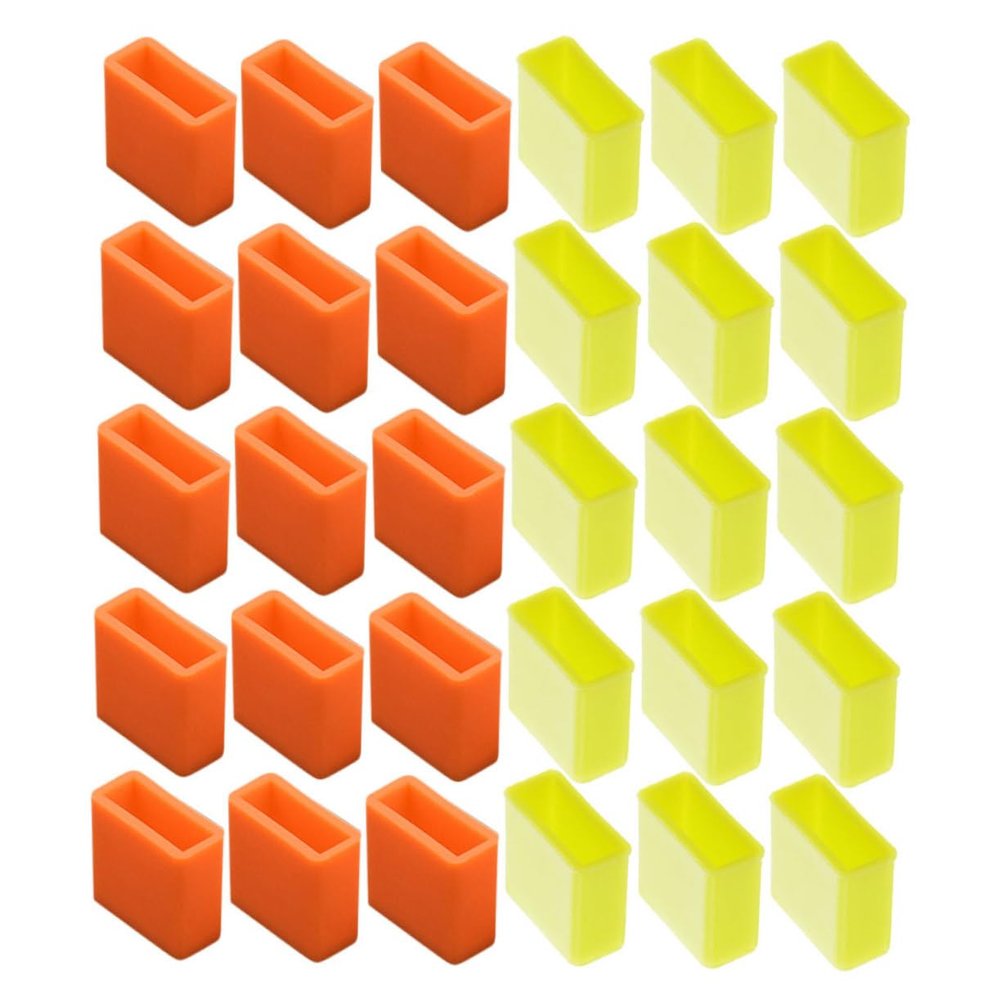 BRIGHTFUFU Silicone Plug Dust Covers 40pcs Protective Caps for Ports Waterproof User-Friendly Design