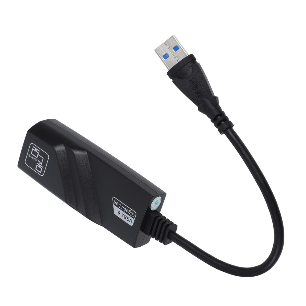 CIYODO USB 3.0 to Ethernet Adapter for Laptop Gigabit USB Network Card High-Speed Ethernet Converter Black No Driver Needed