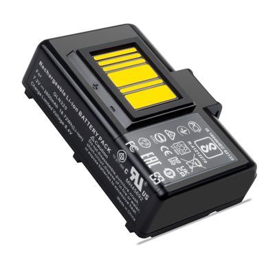 TZRONG 2600mAh ZQ520 ZQ620 Replacement Batteries for Zebra Printer ZQ520 ZQ521 QLN320 QLN220 QLn220HC ZR628 ZR638 ZR658 ZR668 ZQ610 ZQ620 ZQ500 ZQ510 QLn320HC 25.16Wh