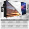 EZON-CH Outdoor TV Cover 52-55 Inches Nebulae, Waterproof and Weatherproof, TV Screen Protector with Remote Control Pocket for Outside Flat Screen Televisions view 2