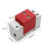 PGMTDEFXJO 1pc AC SPD 1P+N 2P 20KA~40K AC385V House Surge Protector Protection Protective Low-Voltage Arrester Device view 2