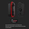 Bnineteenteam Cycling Rear View Camera, Bike Camera with Tail Light 1080P HD 150 Degree Viewing, Water Proof for Night Riding view 4