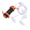 IPX8 Water Proof MP3 Player 8GB, 8H Playback, WMA MP3 Music Player with Water Proof Earphones for Swimming Diving Surfing Running Sports, Aluminum Shell (Black) view 1