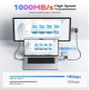 ORICO BookDrive 1TB Magnetic External SSD with PD 100W Charging for Labtop & USB-C Smartphone - Magsafe Portable Solid State Drive, 1000MB/s for USB 3.2 Gen2 - P10Plus view 3