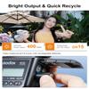 GODOX TT520 III TT520III Universal On-Camera Flash Speedlite with AT-16 433MHz Wireless Trigger Transmitter GN33 S1/S2 Modes for Canon Nikon Pentax Olympus Fujifilm Panasonic Cameras with Hot Shoe view 3