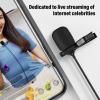 Gugxiom USB C Microphone, Type C Lavalier Mic, External Lapel Clip Mic for Recoding, Vlogging, Online Class, Live Streaming view 3