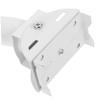 OKUMEYR 303a Outdoor Wireless Bridge Bracket Adjustable Antenna Pole Mount with Anti-Slip Gear for Secure Wall and Pole Installation for Outdoor Antennas and view 3