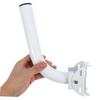 OKUMEYR 303a Outdoor Wireless Bridge Bracket Adjustable Antenna Pole Mount with Anti-Slip Gear for Secure Wall and Pole Installation for Outdoor Antennas and view 4
