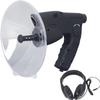 CYSFETENA Low Energy Bird Watching Instrument,ABS Long Distance Parabolic Microphone Birdwatching Equipment,Portable Bird Watching Recording Tool with Headphones for Outdoor view 1