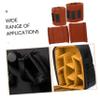Holibanna 4pcs Camera Bag Partition Camera Inserts Bag Divider Backpack Hook and Loop Sticky Strap view 3