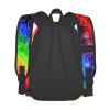 ixygoiv Rainbow Hippie Peace Sign Art Backpacks 15 Inch Laptop Backpack Multipurpose Double Shoulder Bag for Men Women Gifts view 3