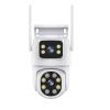 4K 8MP PTZ Camera with Dual-Lens, Dual Screen, Auto Tracking, Motion Detection, Outdoor Security Camera, Two-Way Audio, IP66 Waterproof, 4MP HD Option(4MP Add 32G Card) view 1