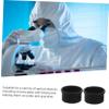 HAPINARY 2pcs Microscope Eyepiece Cover Stop Glasses Sliding Binoculars Eye Guard Cap Protective Rubber Shields Binoculars Microscope Parts view 3