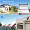 8MP 4K Outdoor PTZ Camera, Dual Lens & 10X Optical Zoom, AI Auto Tracking, Waterproof Security CCTV, Motion Detection, Night Vision, Two-Way Audio, WiFi & Wired(WiFi 8MP Add 128GB) view 2