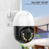 8MP 4K PTZ Security Camera for Home with Motion Detection, AI Tracking, H.265, Color Night Vision, IP66 Waterproof, Wireless 1080P CCTV Outdoor Surveillance(8MP 4K NO Card) view 4