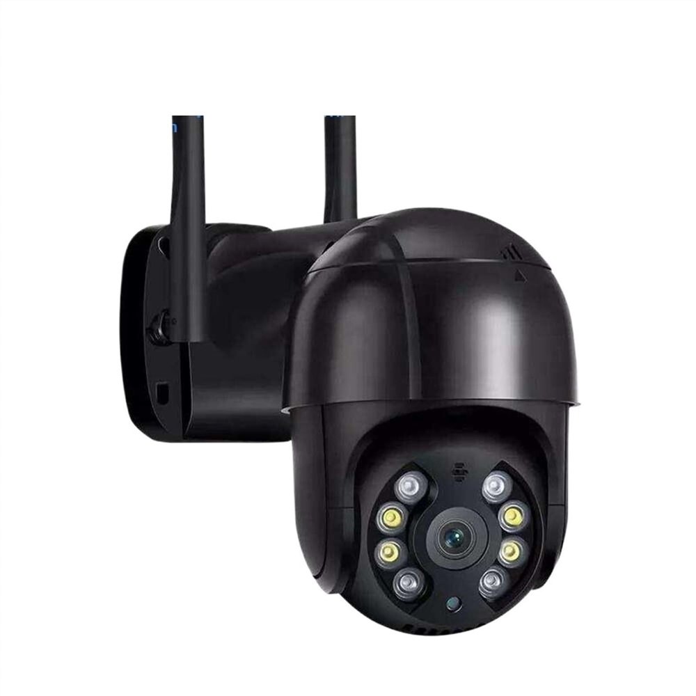 4K Camera, Wireless Speed Dome with Auto Tracking, Smart Home Surveillance, Motion Detection, Color Night Vision, Outdoor Security Camera (SD Card Optional)(4MP NO SD Card)