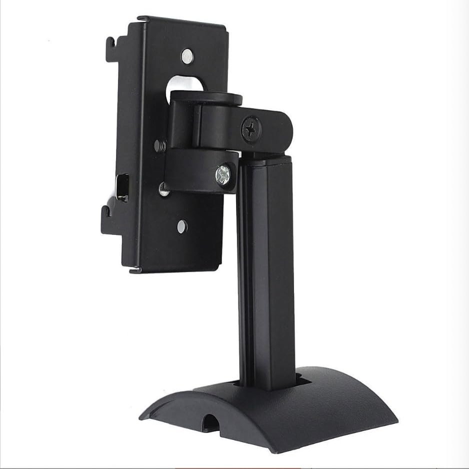 ZahoTse Compatible with Bose Companion 5 Wall Mount Holder Companion 5 Stand Bose Companion 5 Metal Mount Accessories, Rack (Black) 1 Piece