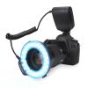 Mtlavishness Portable 48 LED Ring Flash Light Lens Adapter Rings Kit Ideal for Photography and Video on Fuji SLR Cameras with High Brightness Low Power Consumption Seven Levels view 2