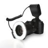 Mtlavishness Portable 48 LED Ring Flash Light Lens Adapter Rings Kit Ideal for Photography and Video on Fuji SLR Cameras with High Brightness Low Power Consumption Seven Levels view 3