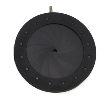 Microscope 1.5-37mm Adjustable Zoom Optical Iris Microscope Adapter Use with 16pcs Blades