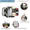Krafig Bowling Pins Balls Stars Backpack Girls Boys Elementary Bookbags School Bags Laptop Backpack Travel Daypack Safe Reflective Stripes view 4