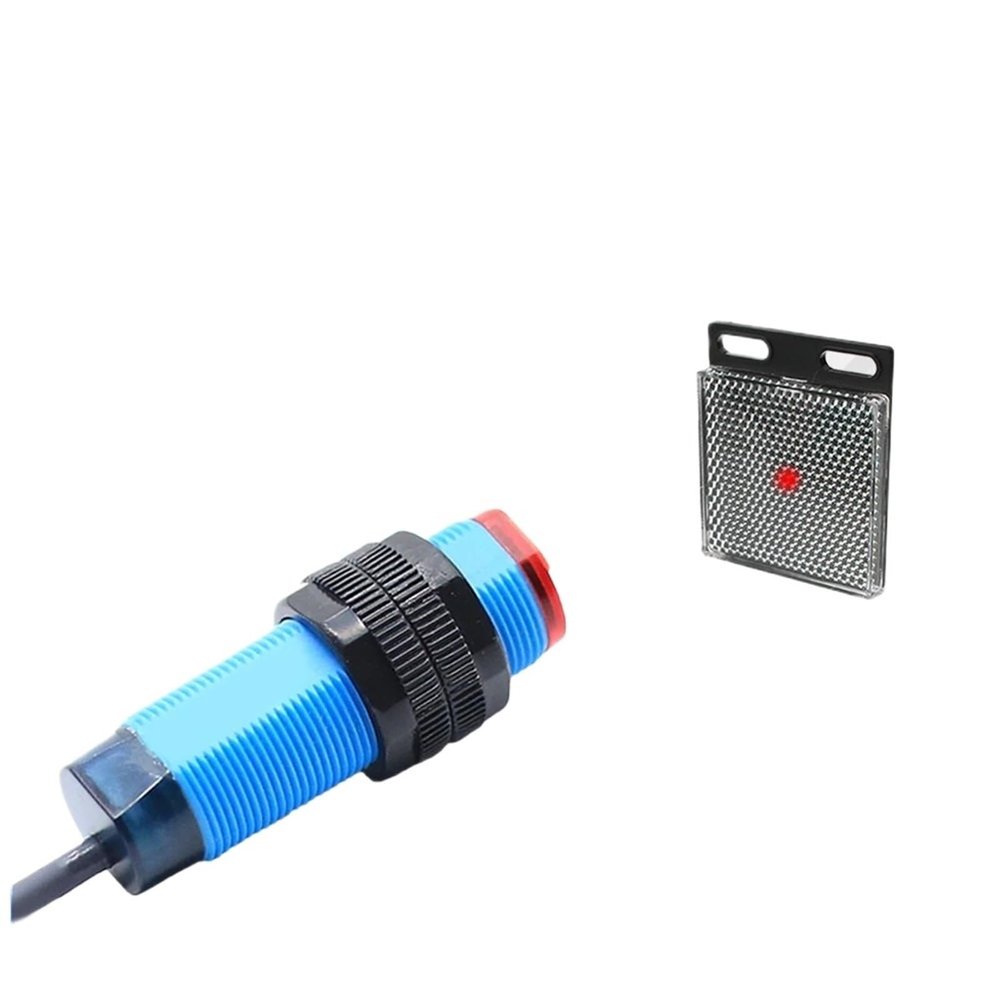 M18 Transparent Glass Detection Photocell Diffuse Reflect Feedback Sensor Proximity Switch Motion Detector(PM18S-RM3N)