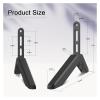 BEGWVDJTP TV Stand Base Table Top TV Legs Screen Height Lift Legs TV Stand Table Stand view 2