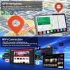 4+64G Android 13 Car Stereo Radio for Dodge Ram 1500 2500 3500 2003 2004 2005, 9" Touchscreen Car Radio Stereo Head Units with Carplay Android Auto GPS Navi Bluetooth WiFi DSP FM SWC Camera Mic view 4
