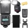 Godox TT520III TT520 III TT520-III 433MHz GN33 Camera Flash Speedlite with RT Transmitter for Canon Sony Nikon Fujifilm Olympus Pentax and Other DSLR Cameras,1.8s Recycle Time,400 Full-Power Flashes view 1