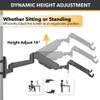 CondoMounts CLMLTP1016 Ergonomic Laptop Mount for Poles | Fits Devices Up to 19" | 360 Rotation | Anti-Slip Tray | Tool-Free Strap Mounting | Outdoor, Industrial & Mobile Workstations view 4