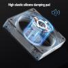 120mm ARGB Computer Case Fan, 3 Pin PWM Silent Computer Fan, Adjustable Speed 800 to 1800RPM, LED Light CPU Cooling Fan (Forward Blades) view 2