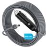19AWG Wire Plug and Play Premium Materials IP68 Rainproof Wide Application DC Car Power Cable for Mini 5V 1A DC Power Adapter Cord Replacement for Cars Trucks Boats (5m/16.4ft) view 3