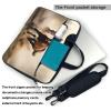 Animals Horse Running Laptop Shoulder Bag For Men Women Briefcase Messenger Bag W/Strap Handle Waterproof Laptop Sleeve Bag 14 Inch view 3