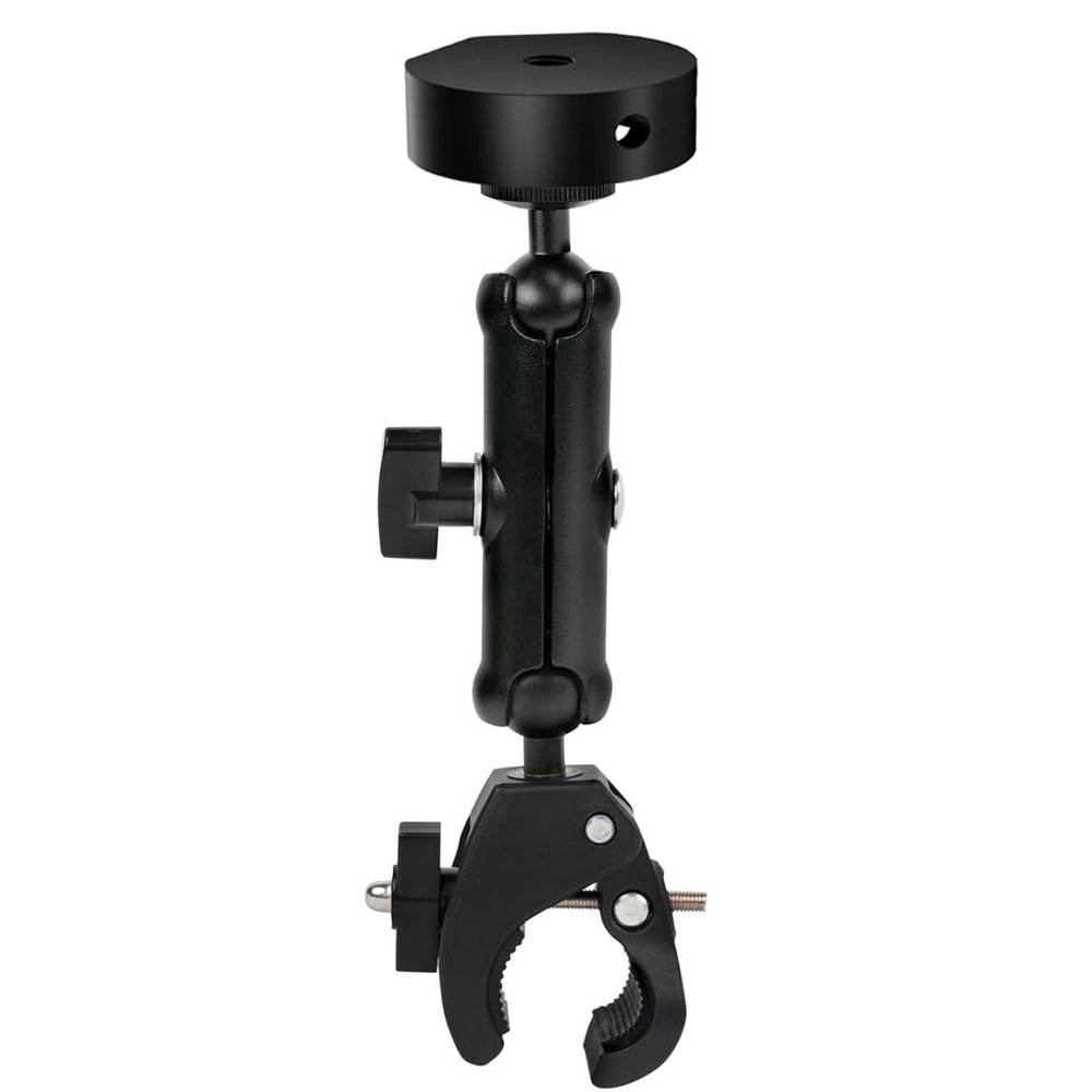 Aluminum for Starlink Mini Pole Mount Base Adjustable Clamp Mount for RV Ladder Yacht Guardrails