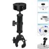 Aluminum for Starlink Mini Pole Mount Base Adjustable Clamp Mount for RV Ladder Yacht Guardrails view 3