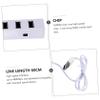 DOITOOL Simple USB Hub USB Hub Surface Reader Cable Deconcentrator Extension Line view 3