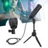 NDNCZDHC Computer Microphone Heart Shaped Directionality USB Condenser Microphone Kit 20hz20khz Podcast Microphone view 3