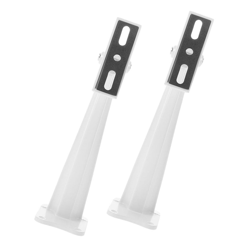 DOITOOL 2pcs Security Bracket Outdoor Mount Aluminum Alloy Ceiling Wall Mount for CCTV Monitor Holder
