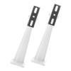 DOITOOL 2pcs Security Bracket Outdoor Mount Aluminum Alloy Ceiling Wall Mount for CCTV Monitor Holder view 1
