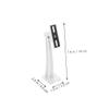 DOITOOL 2pcs Security Bracket Outdoor Mount Aluminum Alloy Ceiling Wall Mount for CCTV Monitor Holder view 2