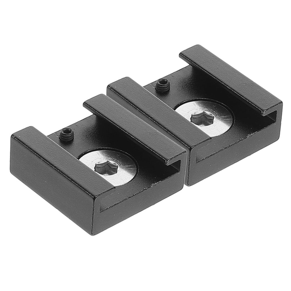 Uonlytech 5sets Hot Shoe Extension Adapter Bracket for DSLR Cameras Dual Cold Shoe Mount Connector for Secure Accessory Attachment Stable Photography Equipment