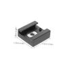 Uonlytech 5sets Hot Shoe Extension Adapter Bracket for DSLR Cameras Dual Cold Shoe Mount Connector for Secure Accessory Attachment Stable Photography Equipment view 2