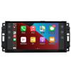 4+64G Android 13 Radio for Jeep Wrangler jk/Dodge RAM/Chrysler 300C,7" Touch Screen GPS Head Units with Carplay Android Auto Bluetooth Mirror Link/WiFi EQ DSP FM/RDS SWC USB+Cam&MIC view 1